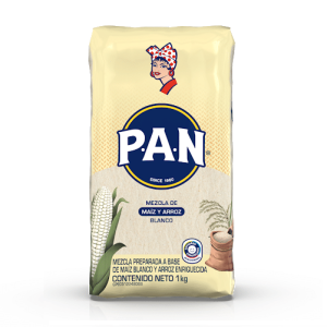 HARINA DE MAÍZ BLANCO Y ARROZ 1KG